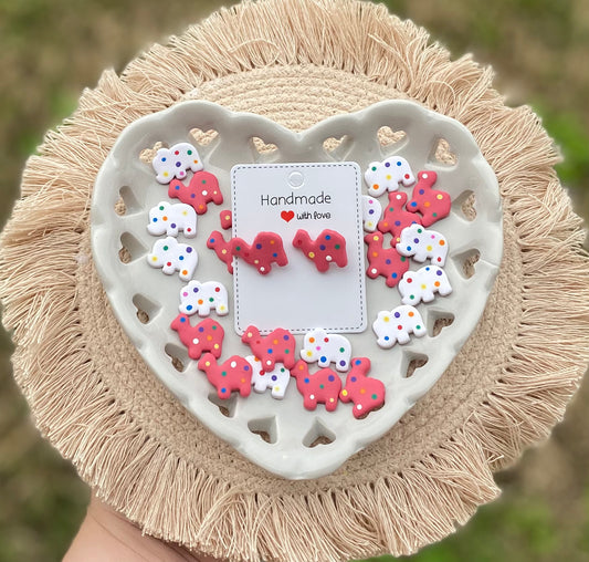 Circus animal cookie studs