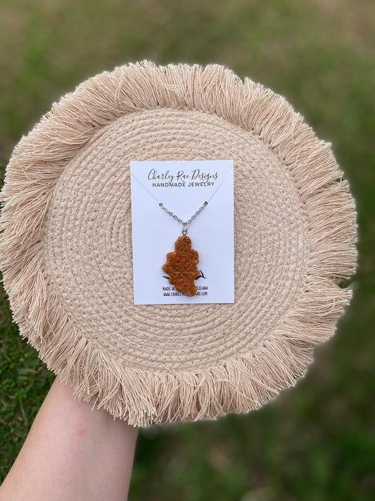 Dino nuggie necklace