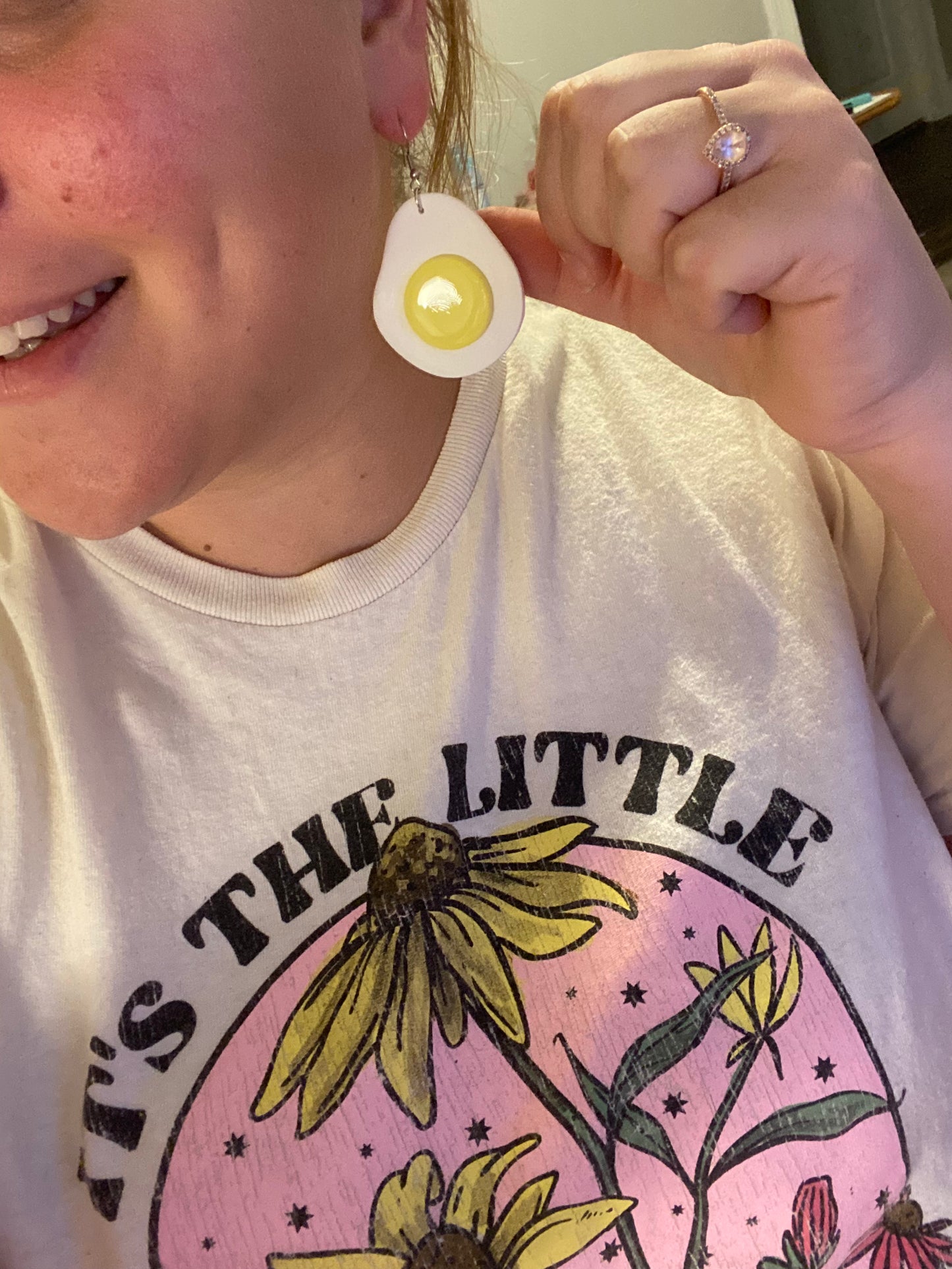 Eggs and Bacon dangles