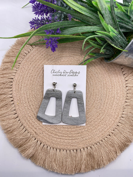 Gray Glitter Jasmine