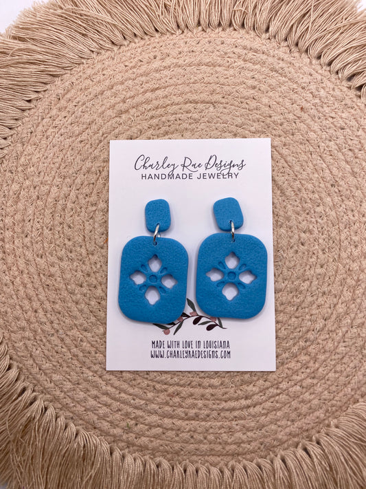 Charming Crosses-Robins Egg Blue