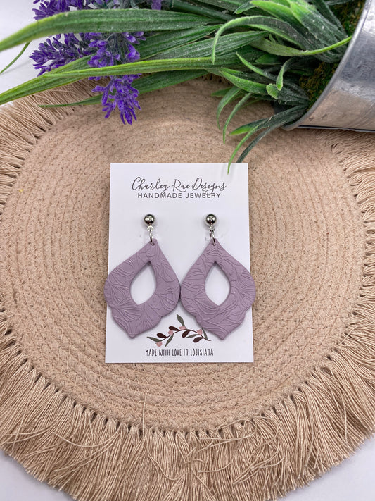 Floral Embossed Rylee-Lilac