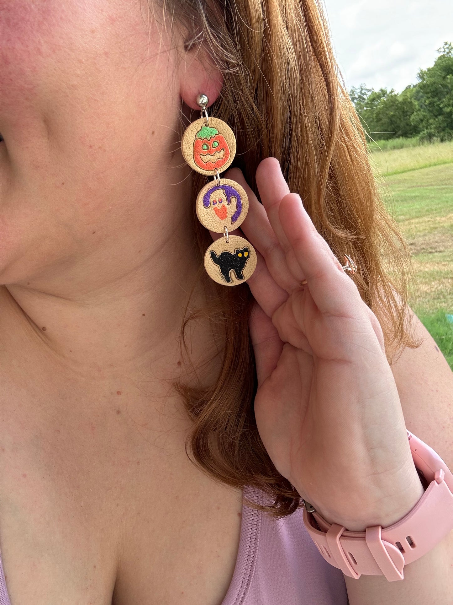 Halloween Sugar Cookie dangles