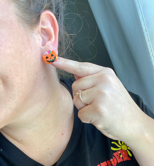 Halloween pail studs