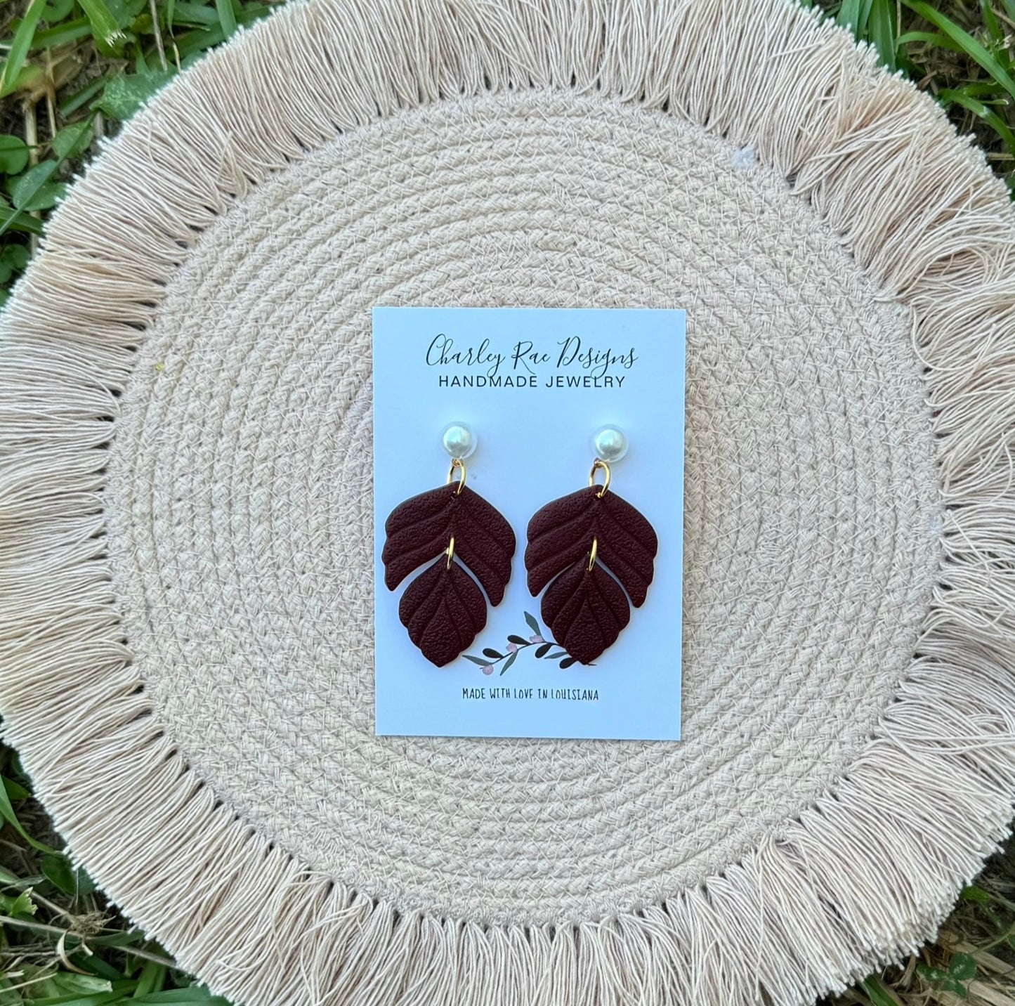 Boho scalloped dangles