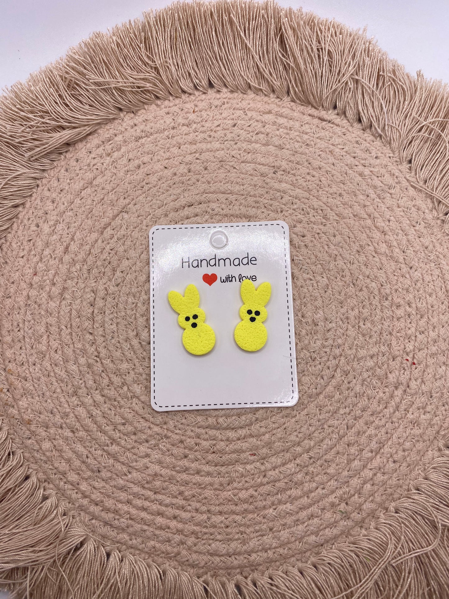 Jumbo bunny peep studs