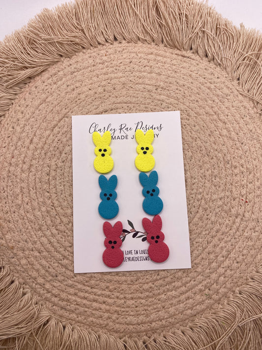 Jumbo bunny peep studs