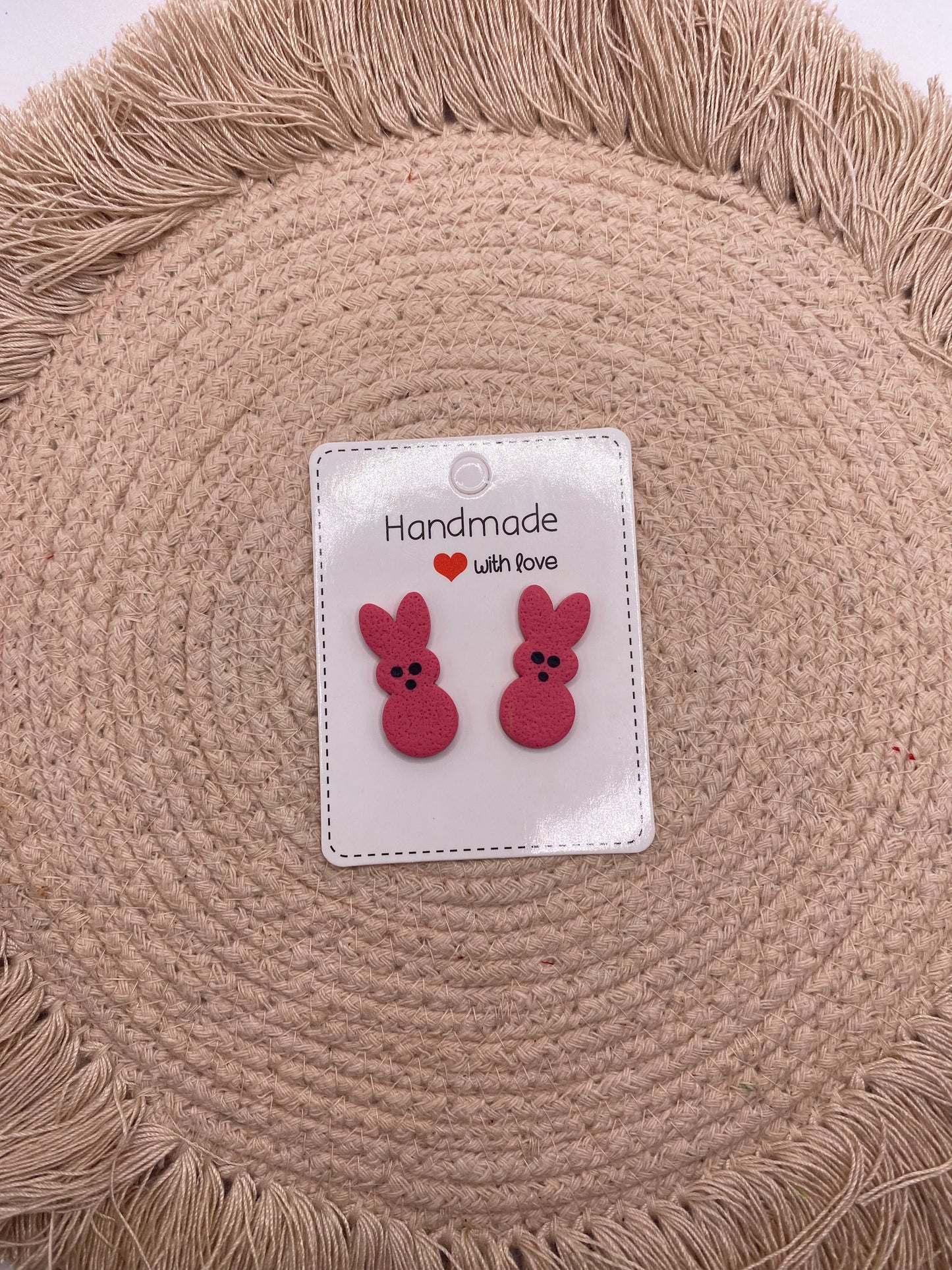 Jumbo bunny peep studs